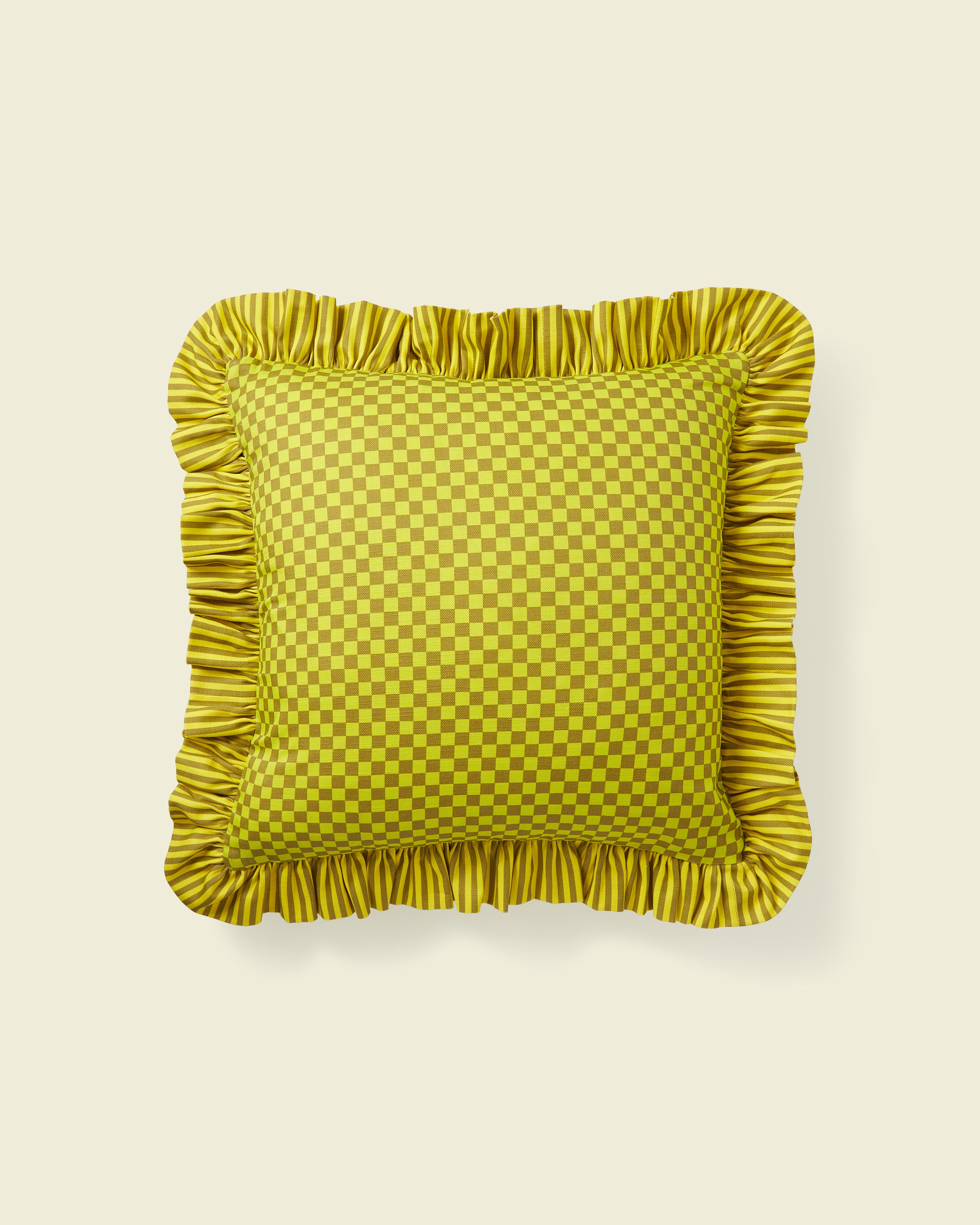 Cocktail Cushion - Swamp & Zest