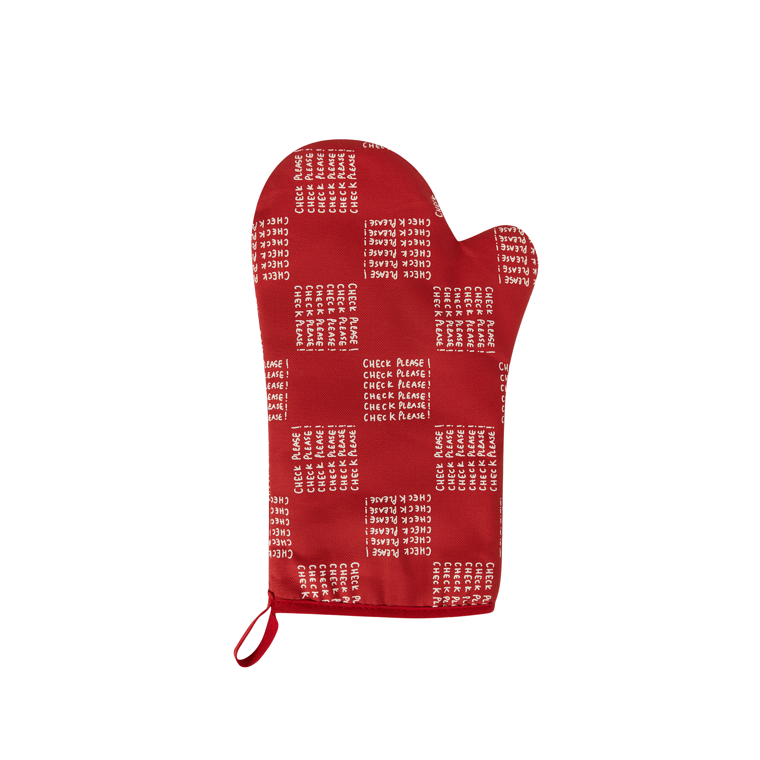 Oven Mitt - Check Please