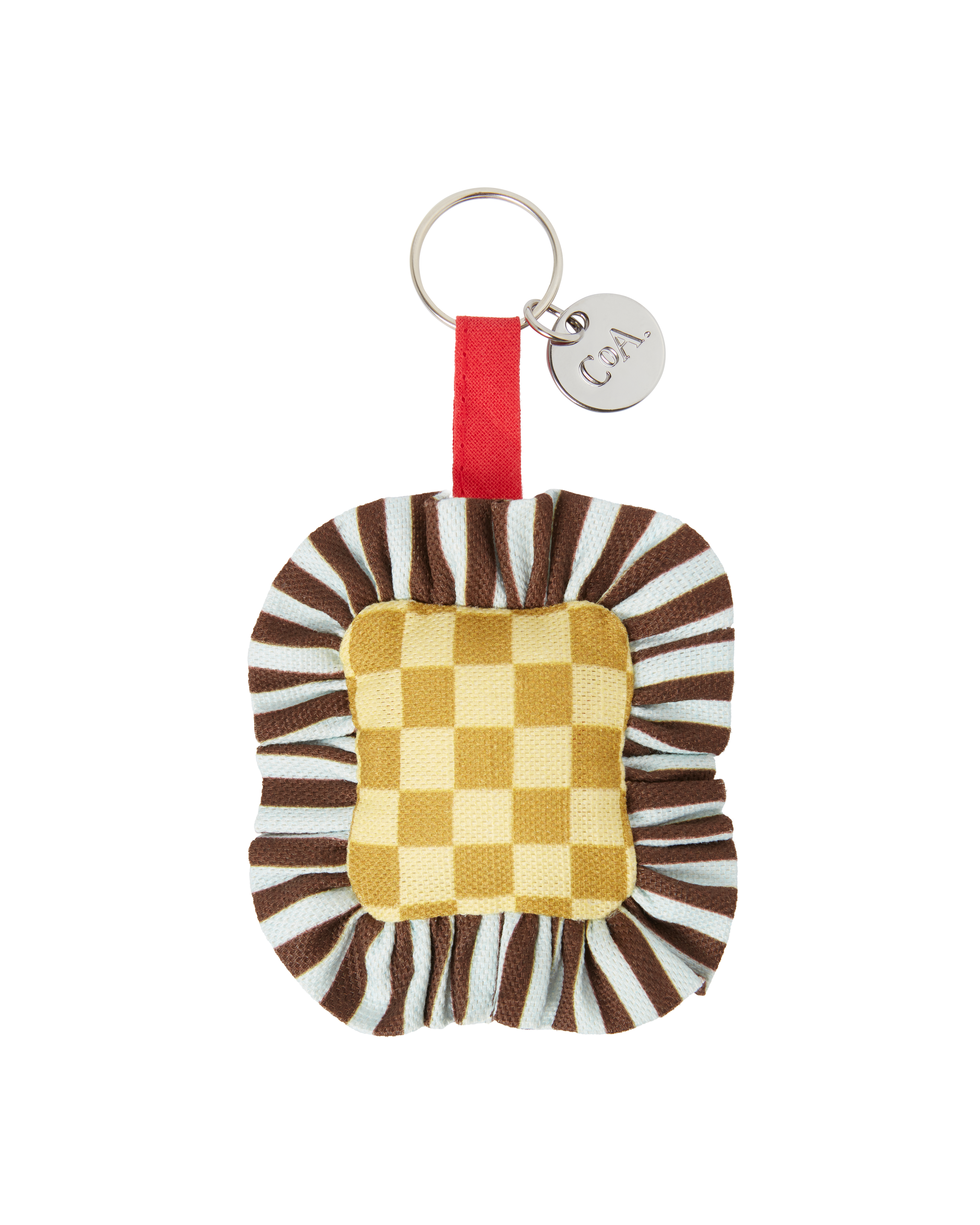 Cushion Charm - Gold Leaf & Lemon Sorbet offcut fabric