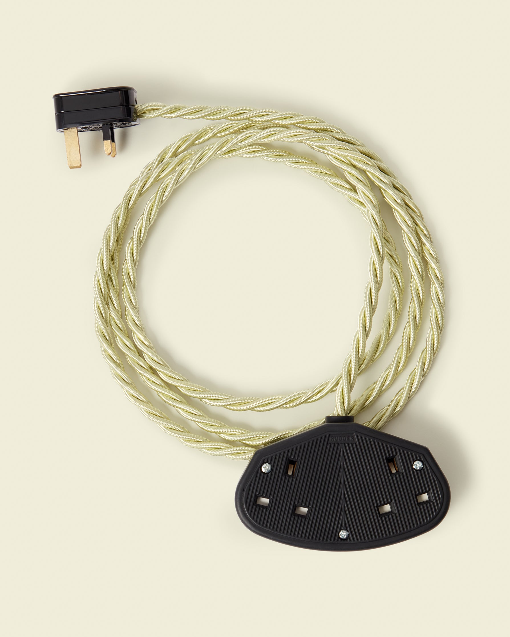 Fabric Extension Cable - Mint Cream