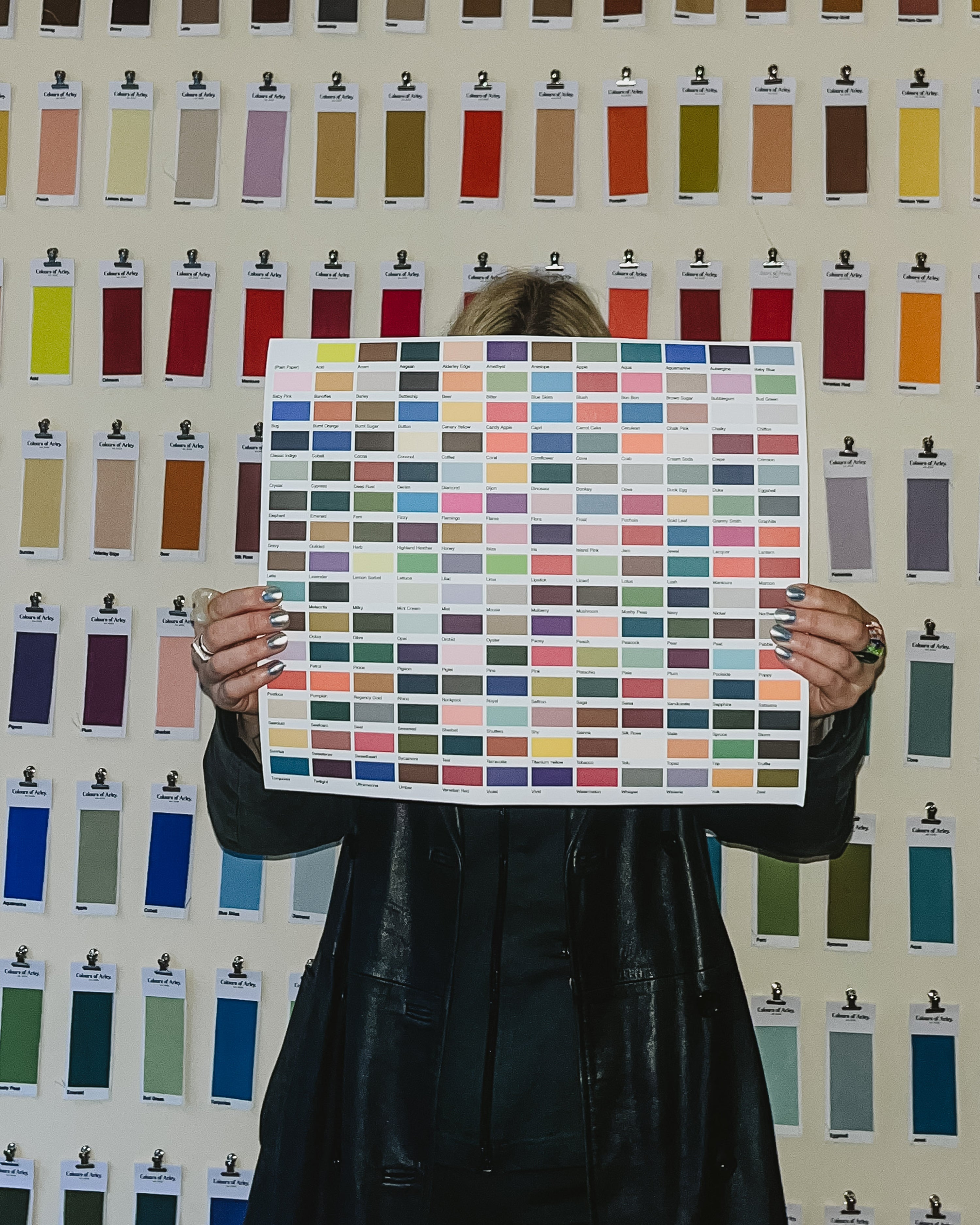 Bespoke Wallpaper Colour Chart