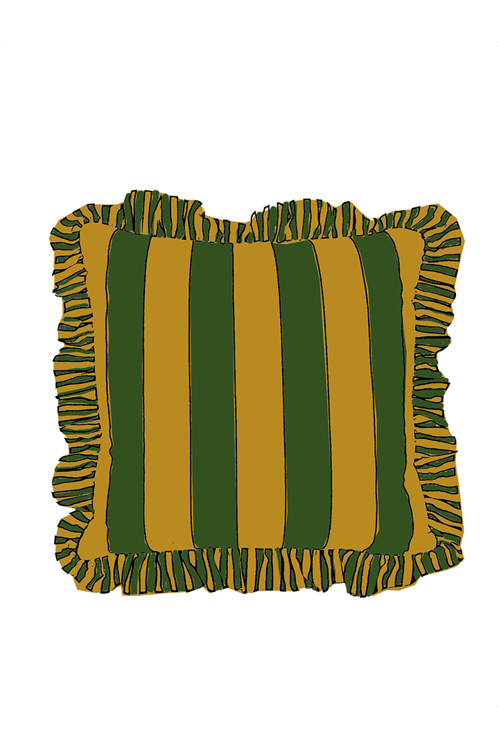 Gold Leaf & Pine - Grand Stripe
