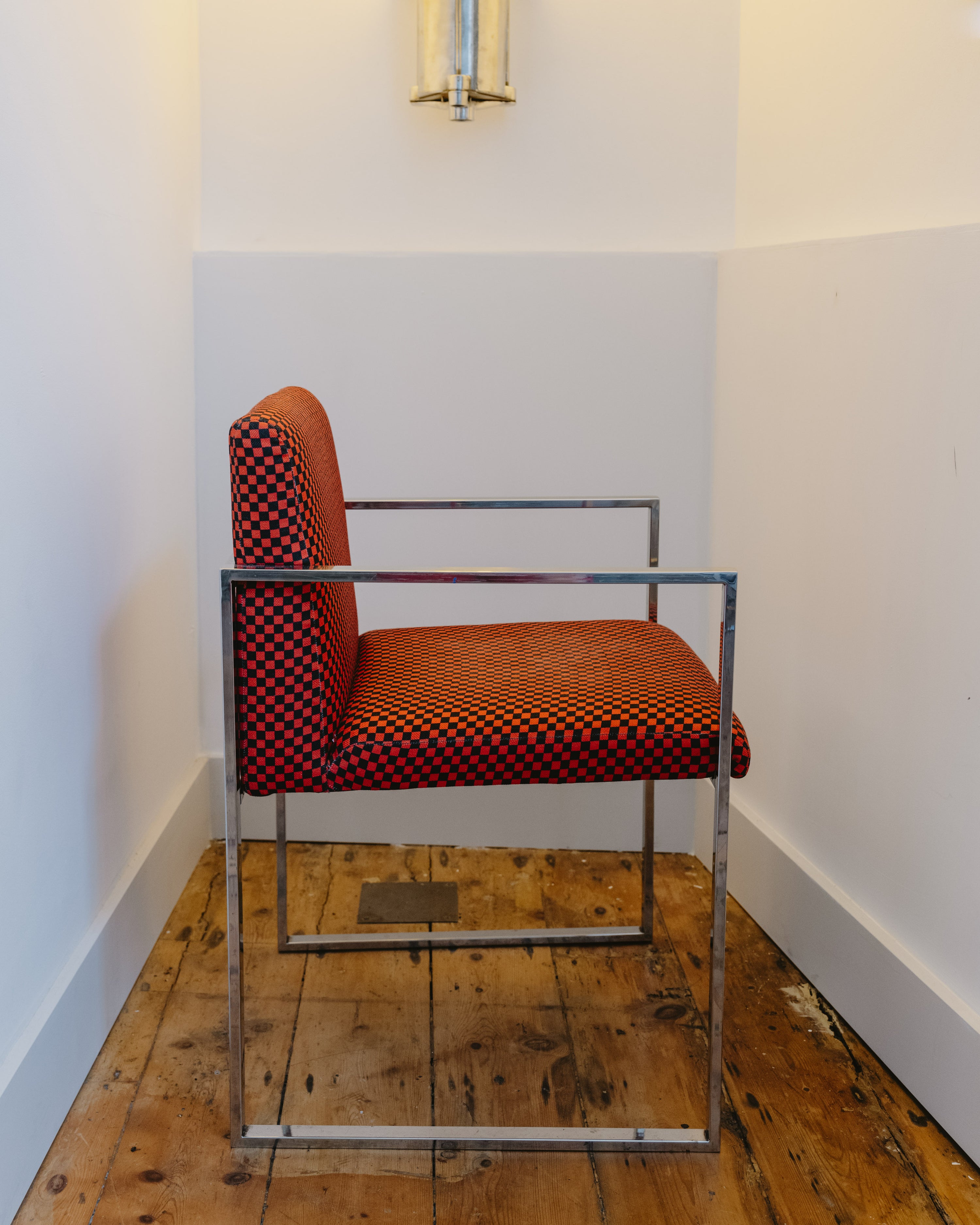 Vintage Drop x Amy Bannerman - Postbox & Meteorite Check Chair