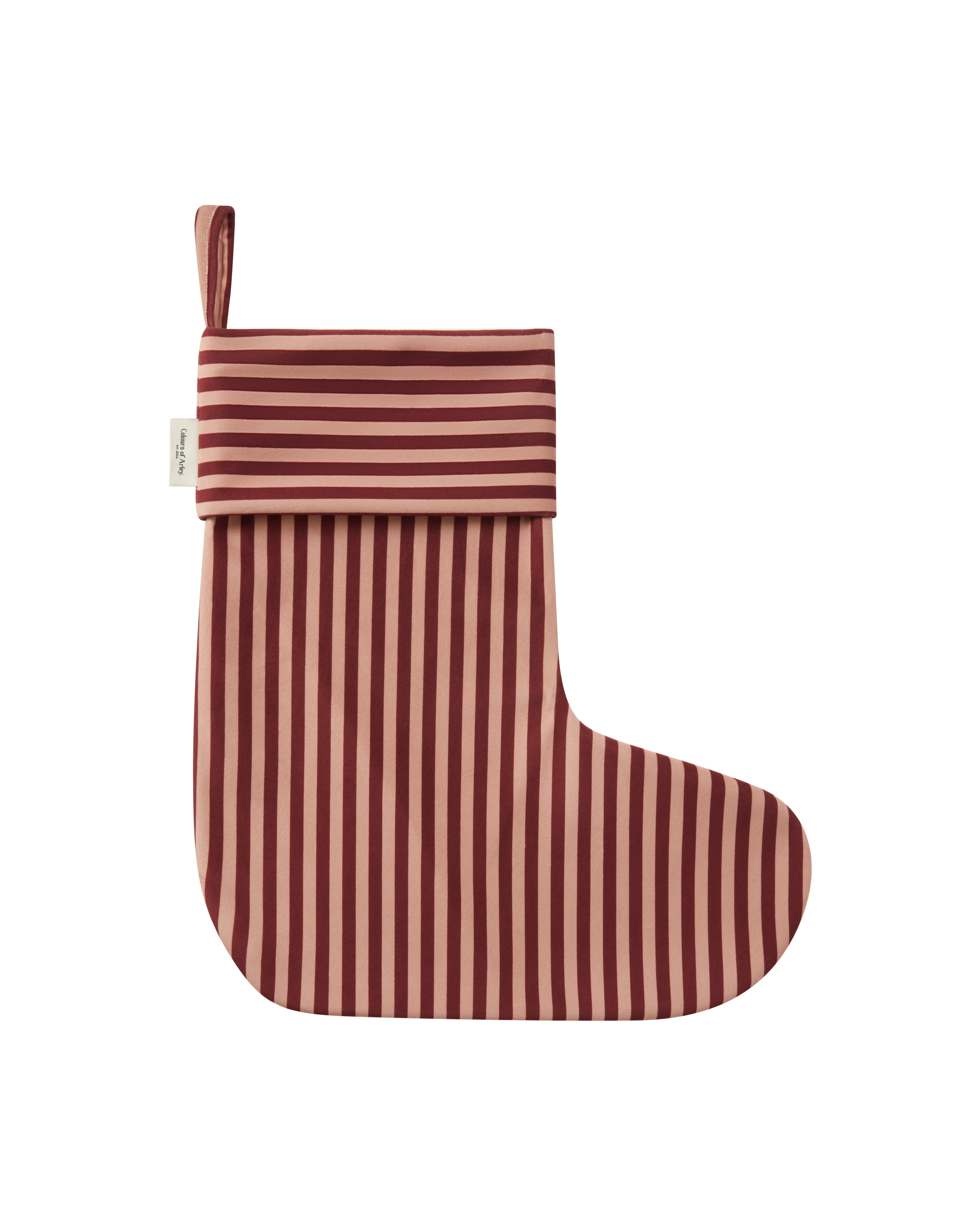 Stocking - Mulled & Chalk Pink