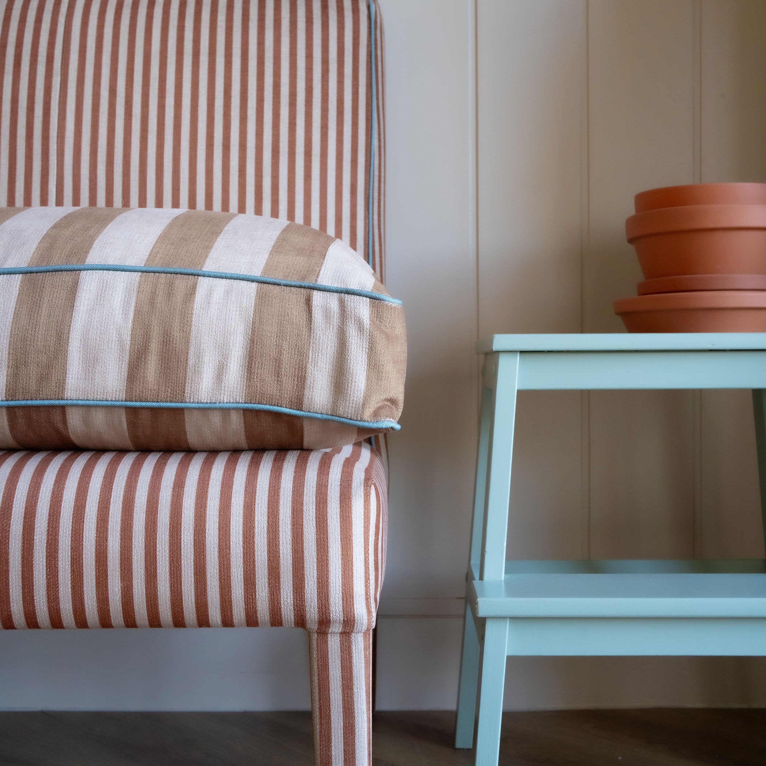 Oyster & Acorn - Midi Striped Fabric