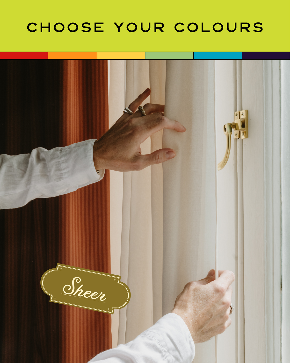 Sheer Classic Curtain - Made to Measure