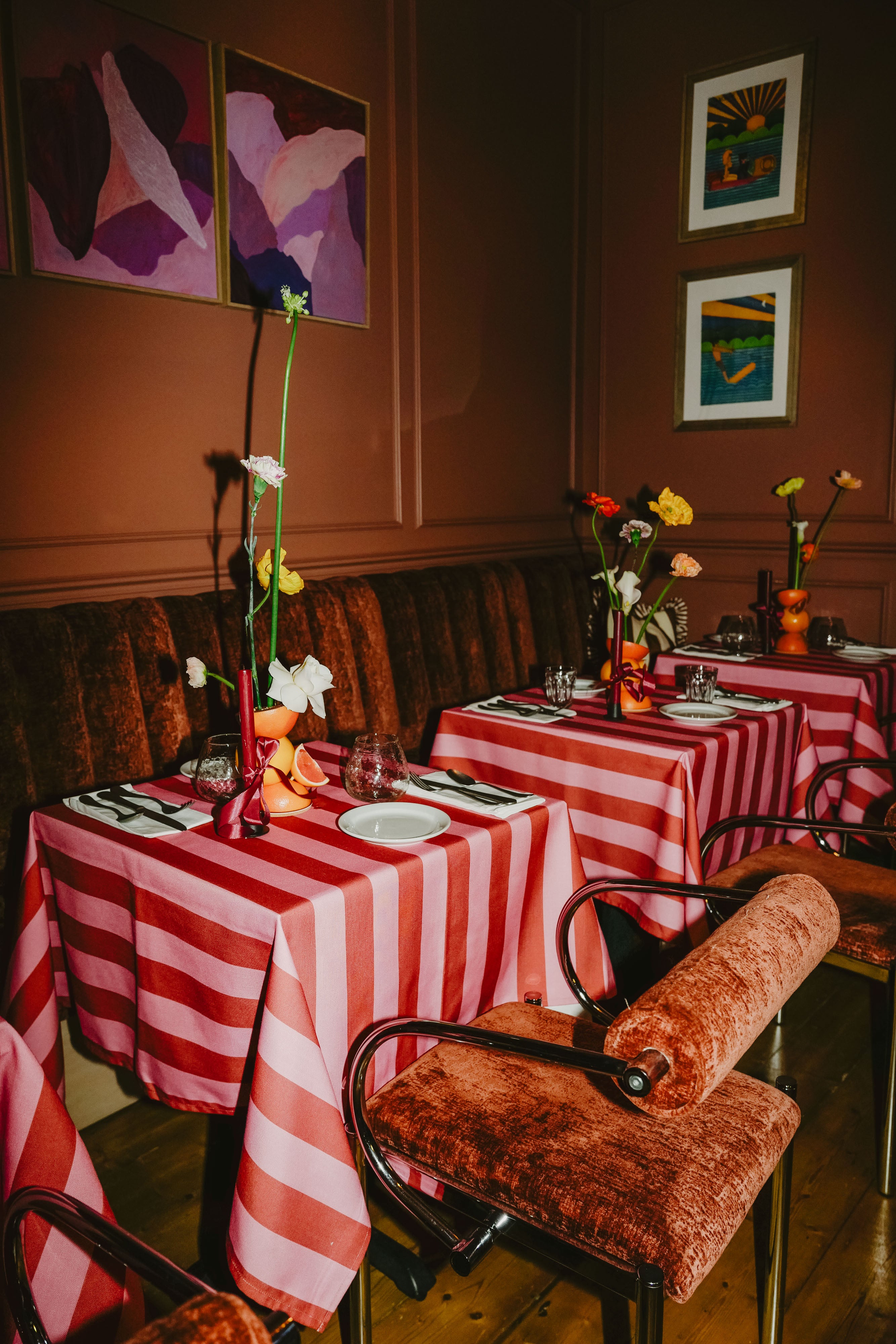 Blush & Bon Bon Tablecloth